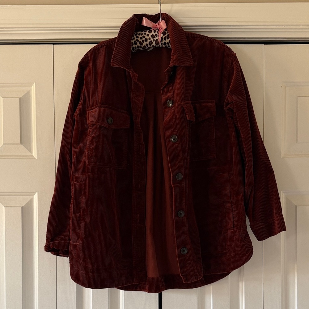 EUC Madewell Yorkway Corduroy Shacket